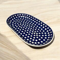 Półmisek owalny średni 27.4cm Nd. K1- Ceramika Bolesławiecka AC (Produkt dostępny pod zamówienie- 2tyg.)