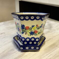 Doniczka mała Nd. K73- Ceramika Bolesławiecka AC (Produkt pod zamówienie- 2 tyg.)