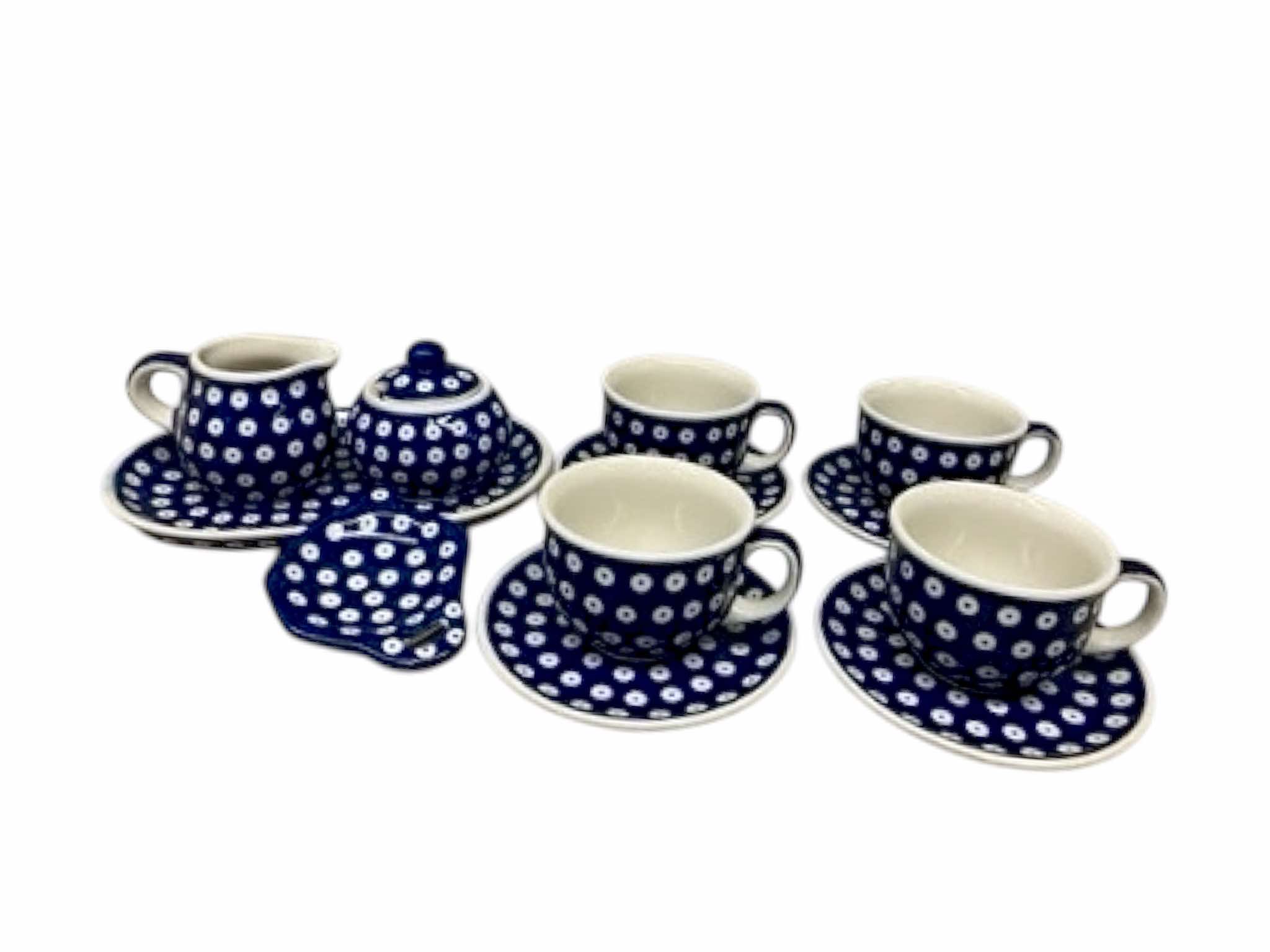 Zestaw do kawy i herbaty Nd. K1 Ceramika Bolesławiecka AC - obrazek 2