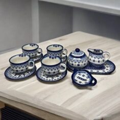 Zestaw do kawy i herbaty Nd. A1- Ceramika Bolesławiecka AC