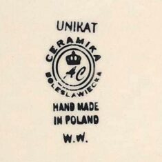 Talerz głęboki Nd. K73- Ceramika Bolesławiecka AC (Produkt dostępny pod zamówienie- 2tyg.) - 4