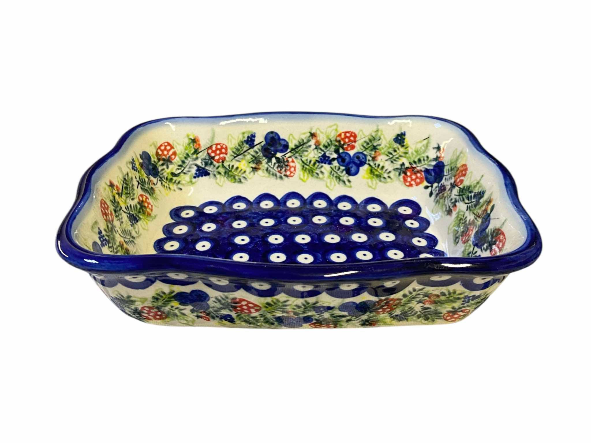 Naczynie do zapiekania 0.65L Nd. K73- Ceramika Bolesławiecka AC (Produkt dostępny pod zamówienie- 2tyg.) - obrazek 3