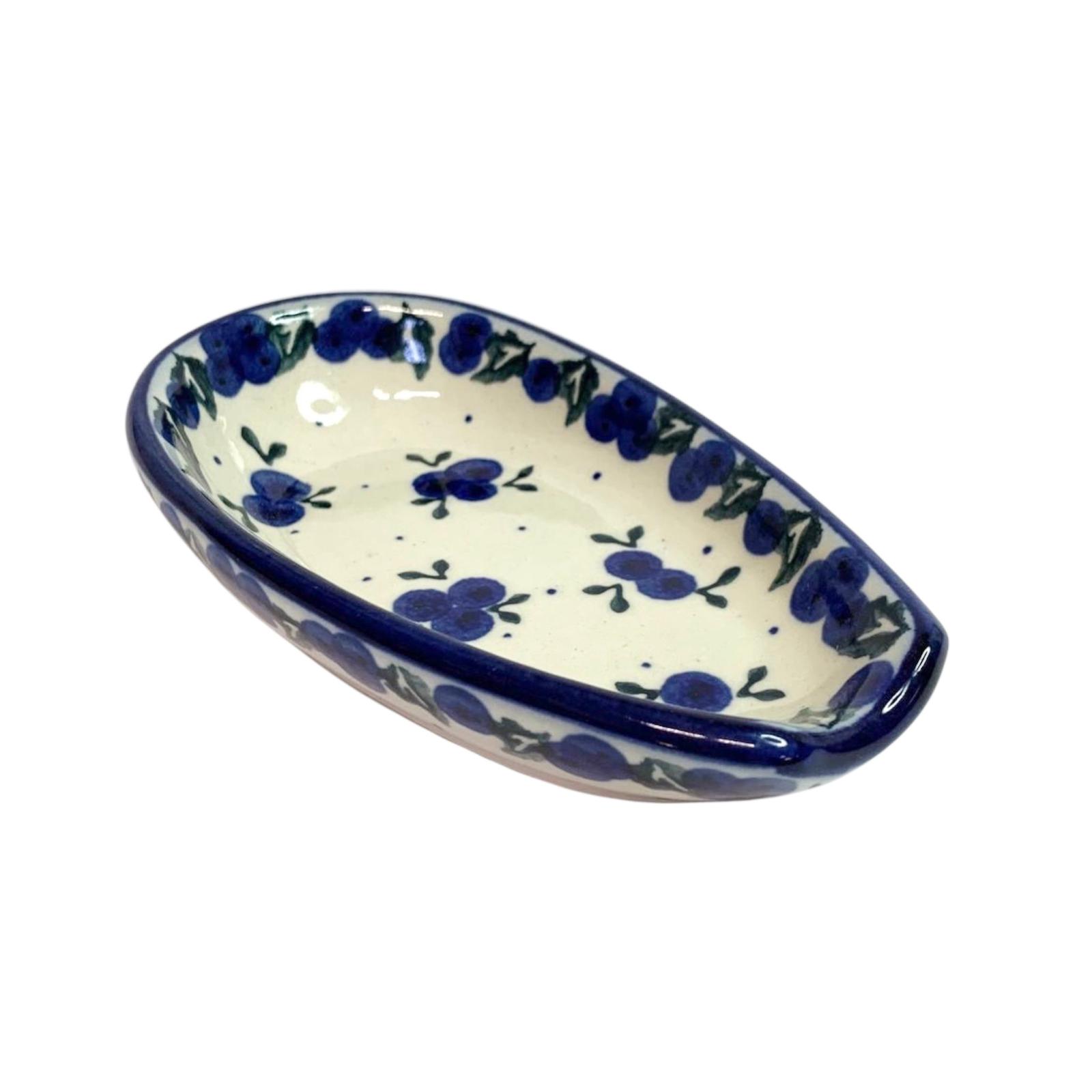 Podstawka pod łyżkę Nd. B5- Ceramika Bolesławiecka AC (Produkt dostępny pod zamówienie- 2tyg.) - obrazek 3