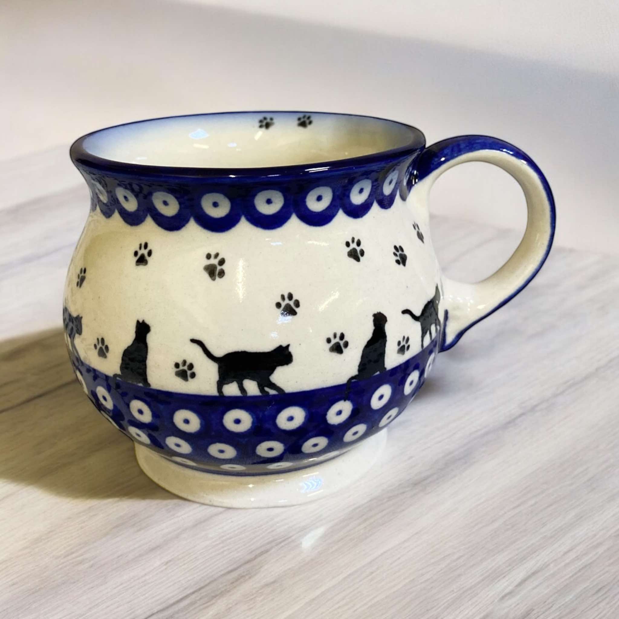 Kubek beczka 400ml Nd. G22- Ceramika Bolesławiecka AC (Produkt pod zamówienie- 2 tyg.)