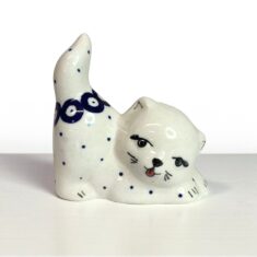 Figurka kotek duży Nd. K1- Ceramika Bolesławiecka AC