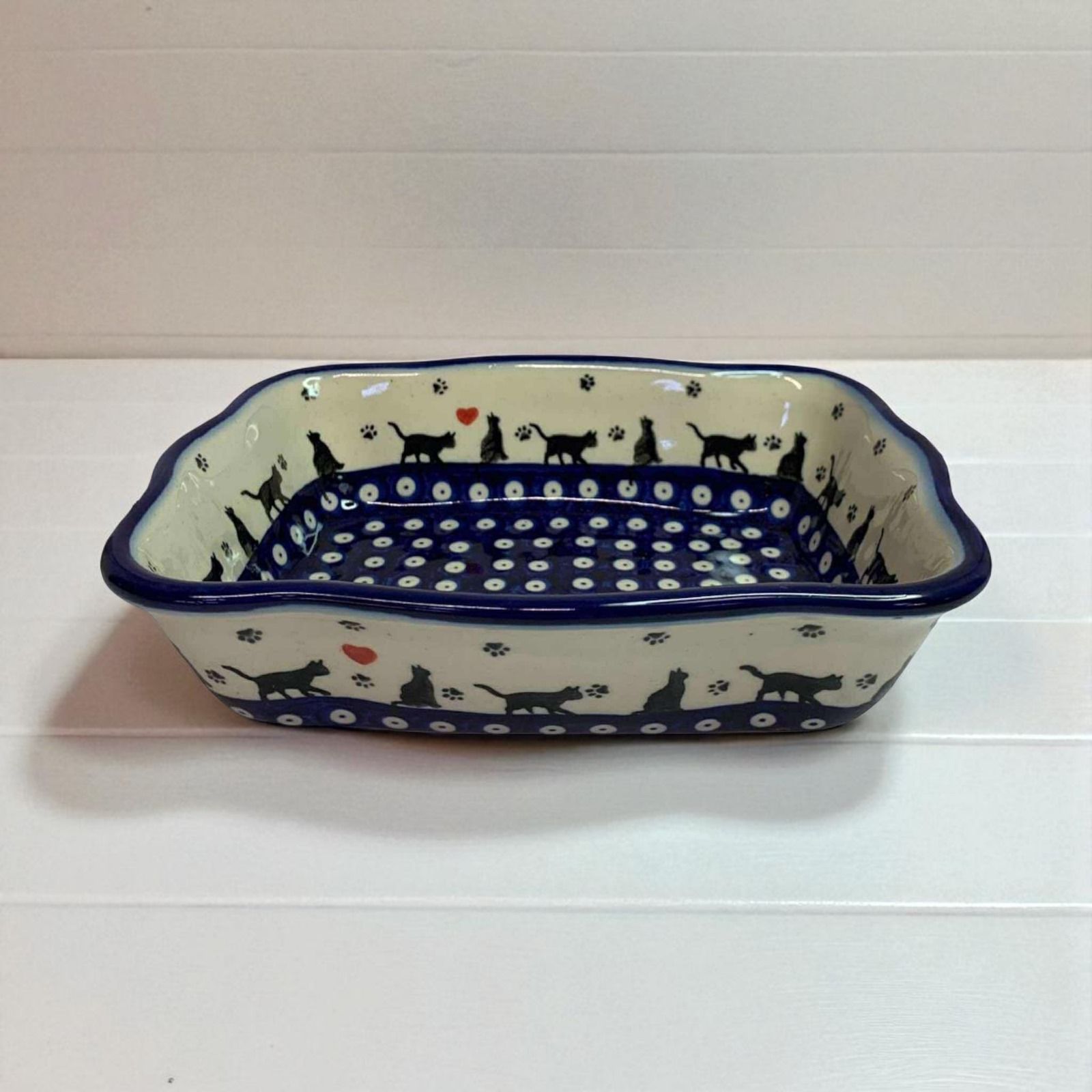 Naczynie do zapiekania 0.65l Nd. G22- Ceramika Bolesławiecka AC (Produkt dostępny pod zamówienie- 2tyg.)