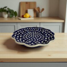 Talerz na jajka Nd. K1- Ceramika Bolesławiecka AC (Produkt dostępny pod zamówienie- 2tyg.)