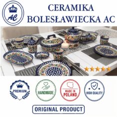 Dzbanek 1.35L Nd. K73- Ceramika Bolesławiecka AC OWOCE LEŚNE - 4