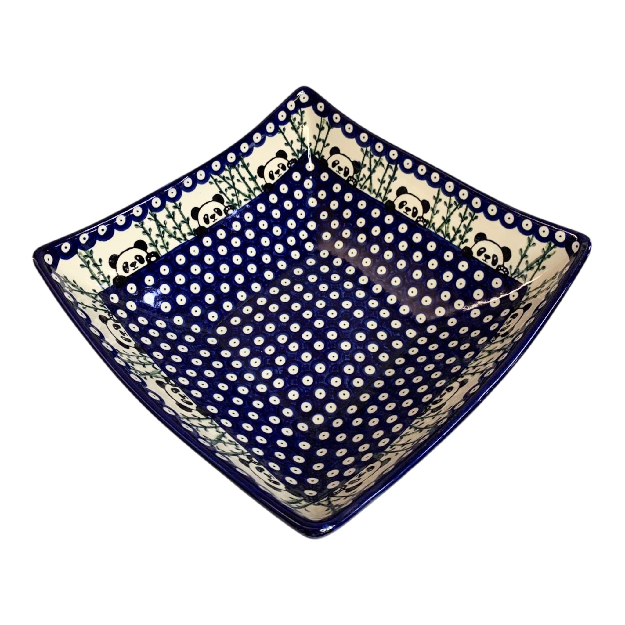 Miska kwadratowa duża 3.00L Nd. P10- Ceramika Bolesławiecka AC - obrazek 4