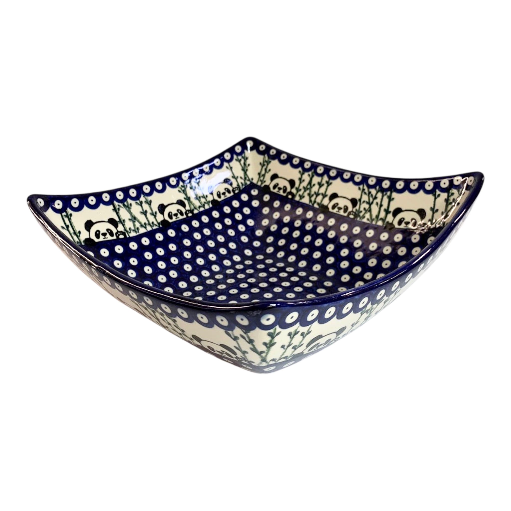 Miska kwadratowa duża 3.00L Nd. P10- Ceramika Bolesławiecka AC - obrazek 5