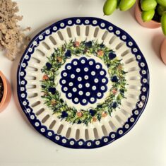 Talerz ażurowy Nd. K73- Ceramika Bolesławiecka AC (Produkt dostępny pod zamówienie- 2tyg.)