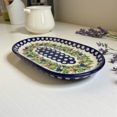 Półmisek owalny mały Nd. K73- Ceramika Bolesławiecka AC (Produkt dostępny pod zamówienie- 2tyg.)