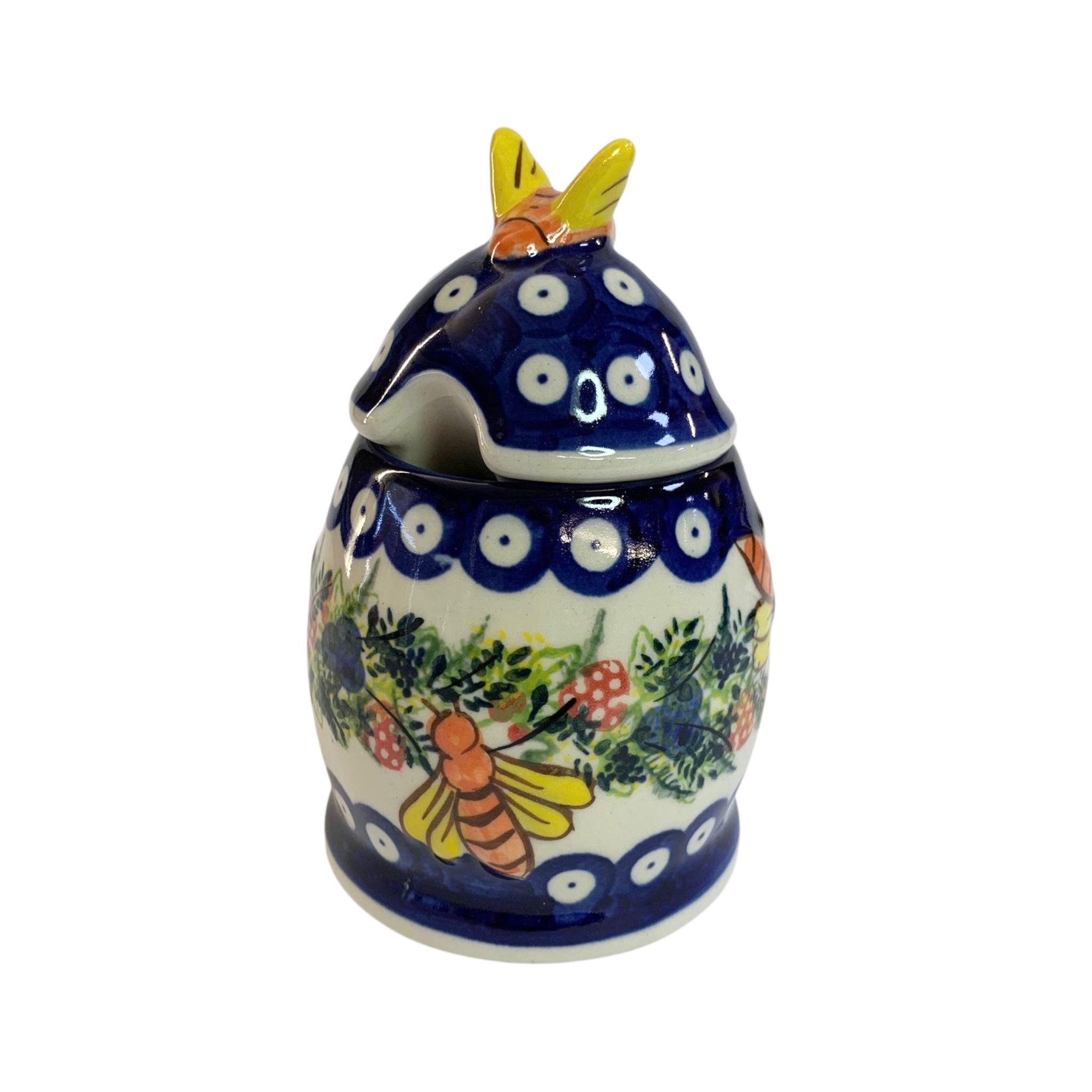 Pojemnik z pszczółką 250ml Nd. K73- Ceramika Bolesławiecka AC (Produkt dostępny pod zamówienie- 2tyg.) - obrazek 3