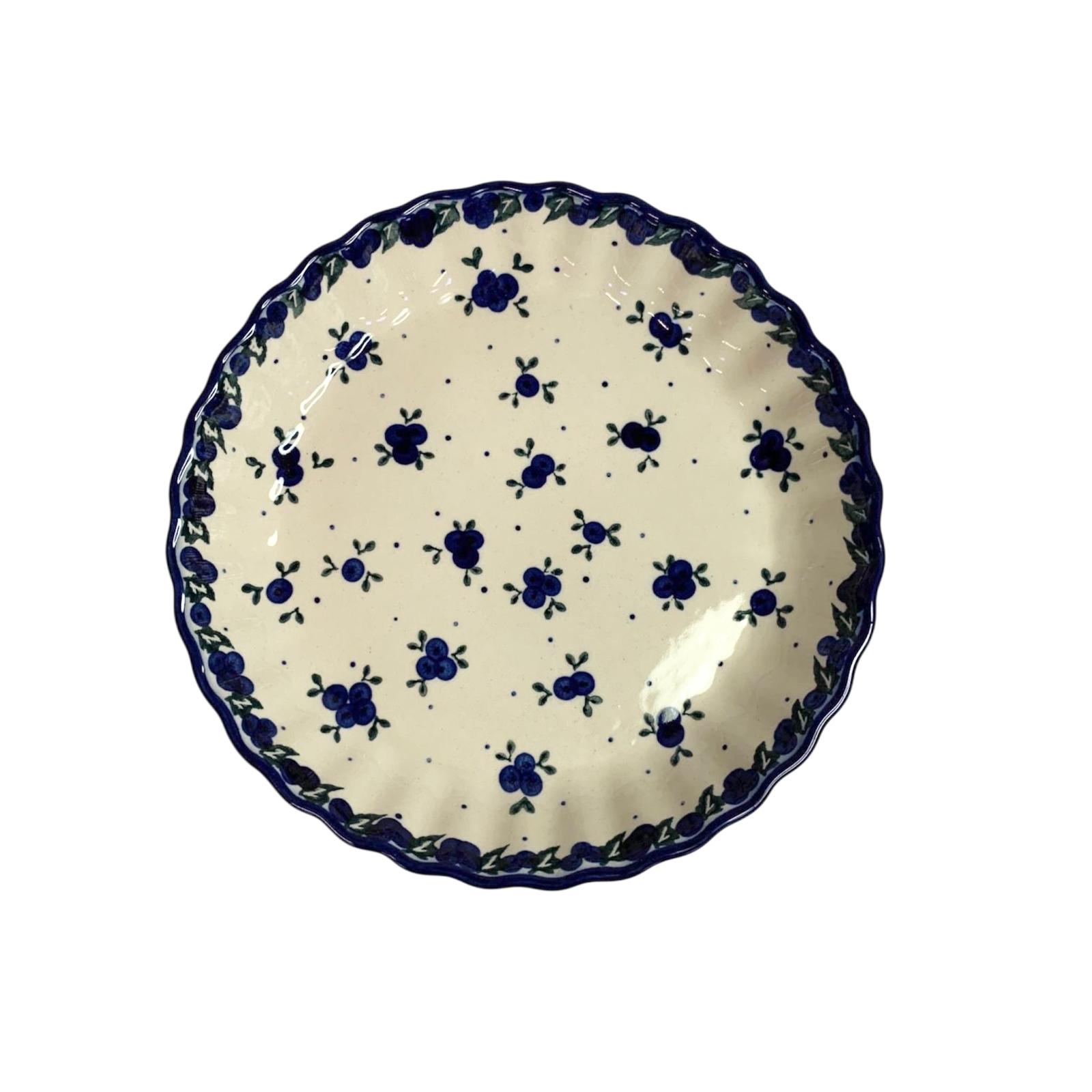 Forma na tartę mała Nd. B5- Ceramika Bolesławiecka AC (Produkt dostępny pod zamówienie- 2tyg.) - obrazek 4