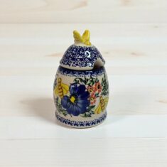 Pojemnik z pszczółką 250ml Nd. K44- Ceramika Bolesławiecka AC (Produkt dostępny pod zamówienie- 2tyg.)