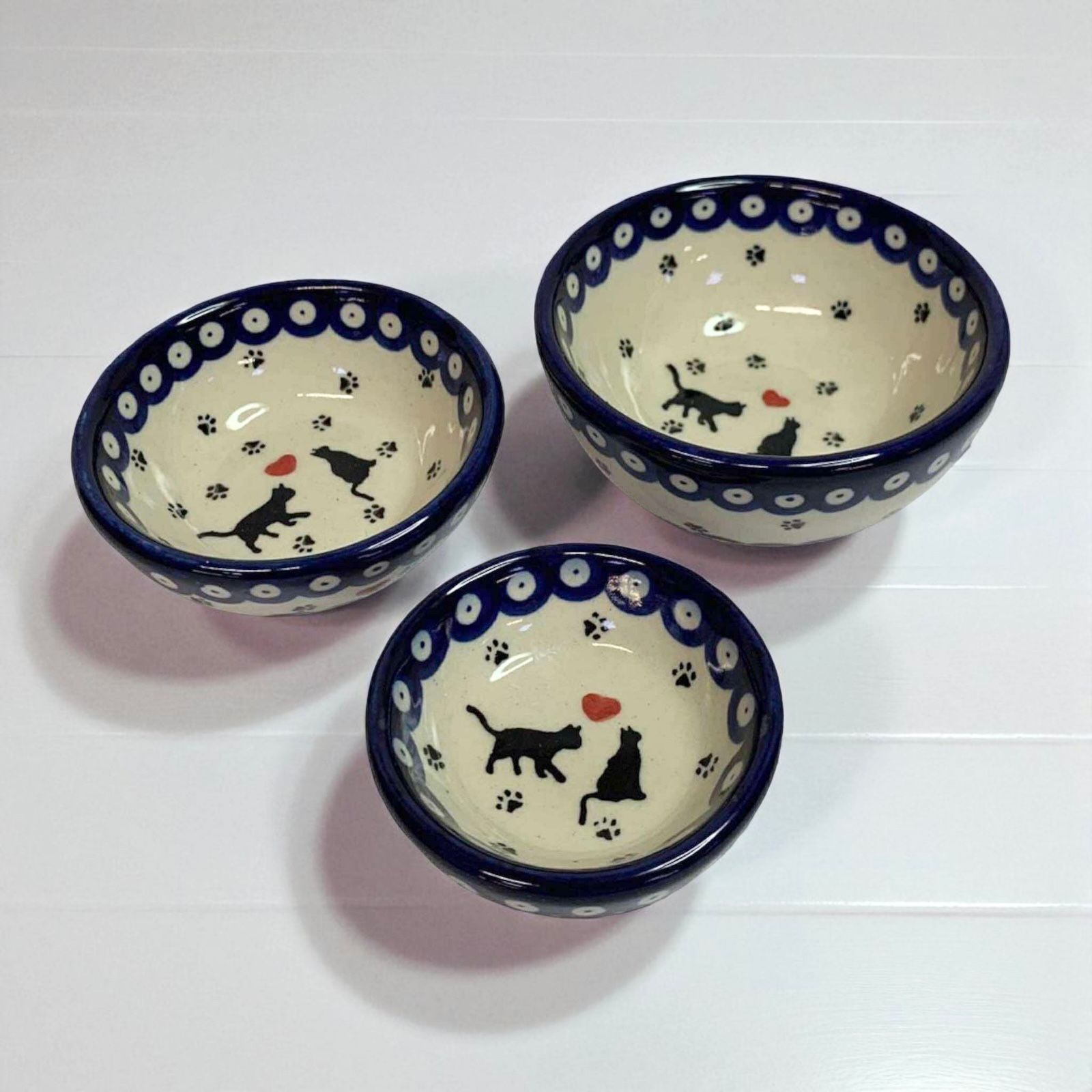 Komplet mini miseczek Nd. G22- Ceramika Bolesławiecka AC (Produkt pod zamówienie- 2 tyg.)