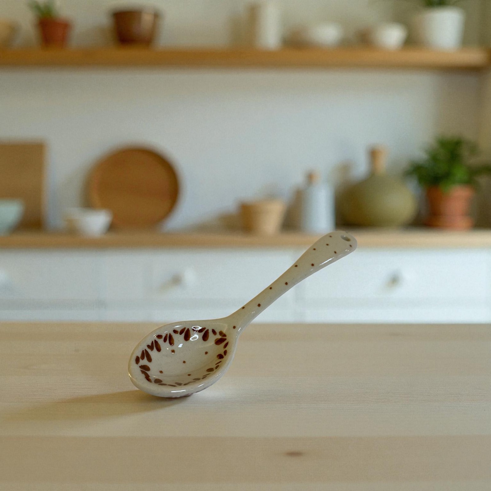 Łyżeczka Nd. K09- Ceramika Bolesławiecka AC