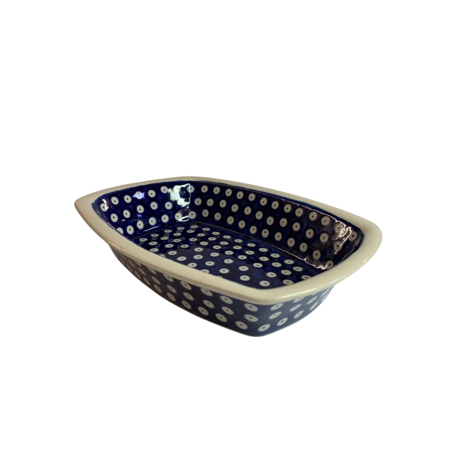 Półmisek z rantem mały 0.57L Nd. K1- Ceramika Bolesławiecka AC (Produkt dostępny pod zamówienie- 2tyg.) - obrazek 4