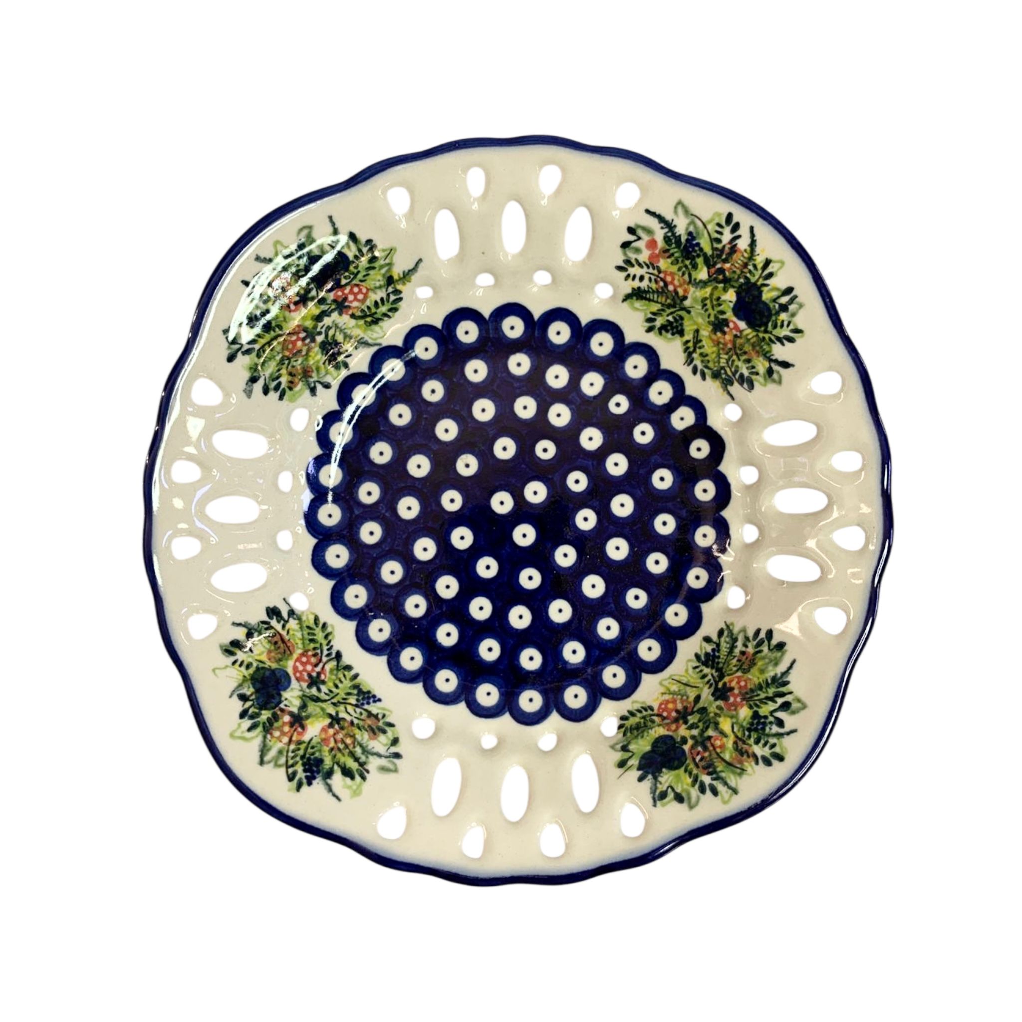 Miska ażurowa Nd. K73- Ceramika Bolesławiecka AC (Produkt dostępny pod zamówienie- 2tyg.) - obrazek 3