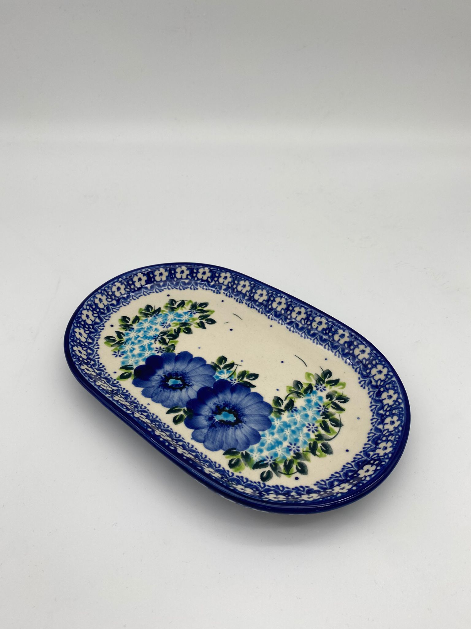 Półmisek owalny mały Nd. E76- Ceramika Bolesławiecka AC - obrazek 3