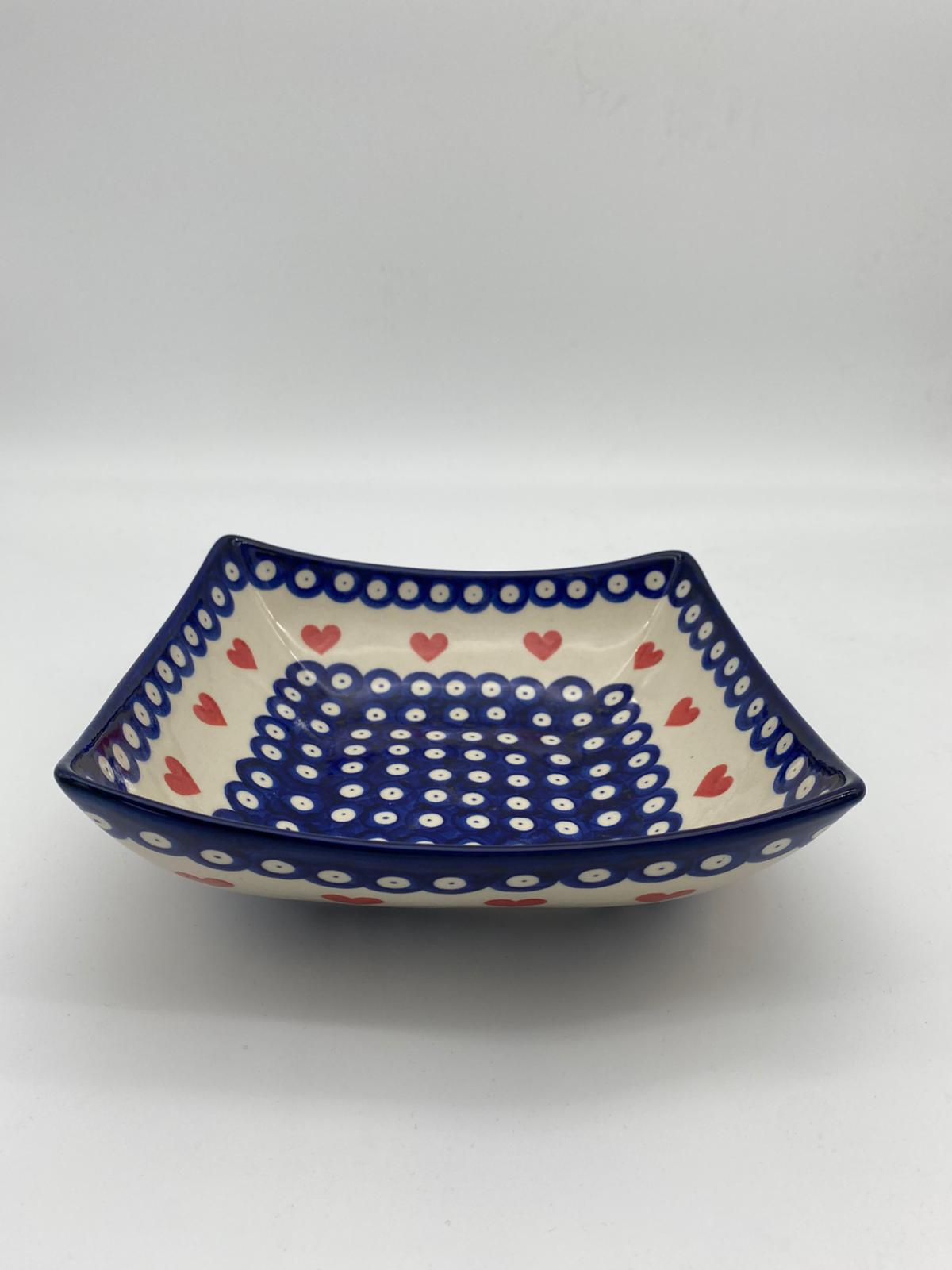 Miska kwadratowa Nd. S1-Ceramika Bolesławiecka AC - obrazek 3