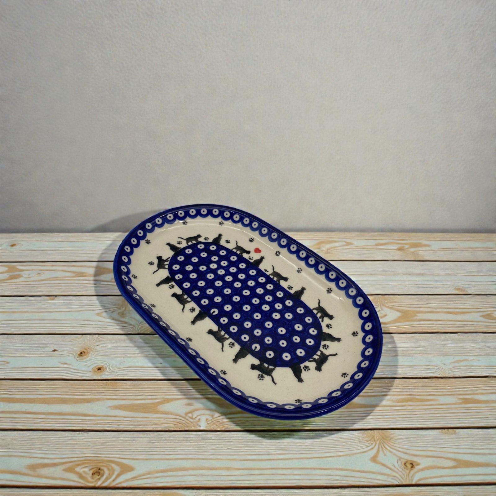 Półmisek owalny mały Nd. G22- Ceramika Bolesławiecka AC