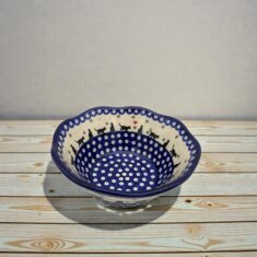 Miska falowana mała 0.86L Nd. G22- Ceramika Bolesławiecka AC