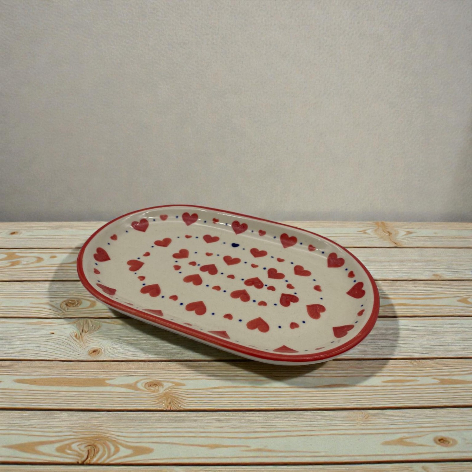 Półmisek owalny mały Nd. S2- Ceramika Bolesławiecka AC