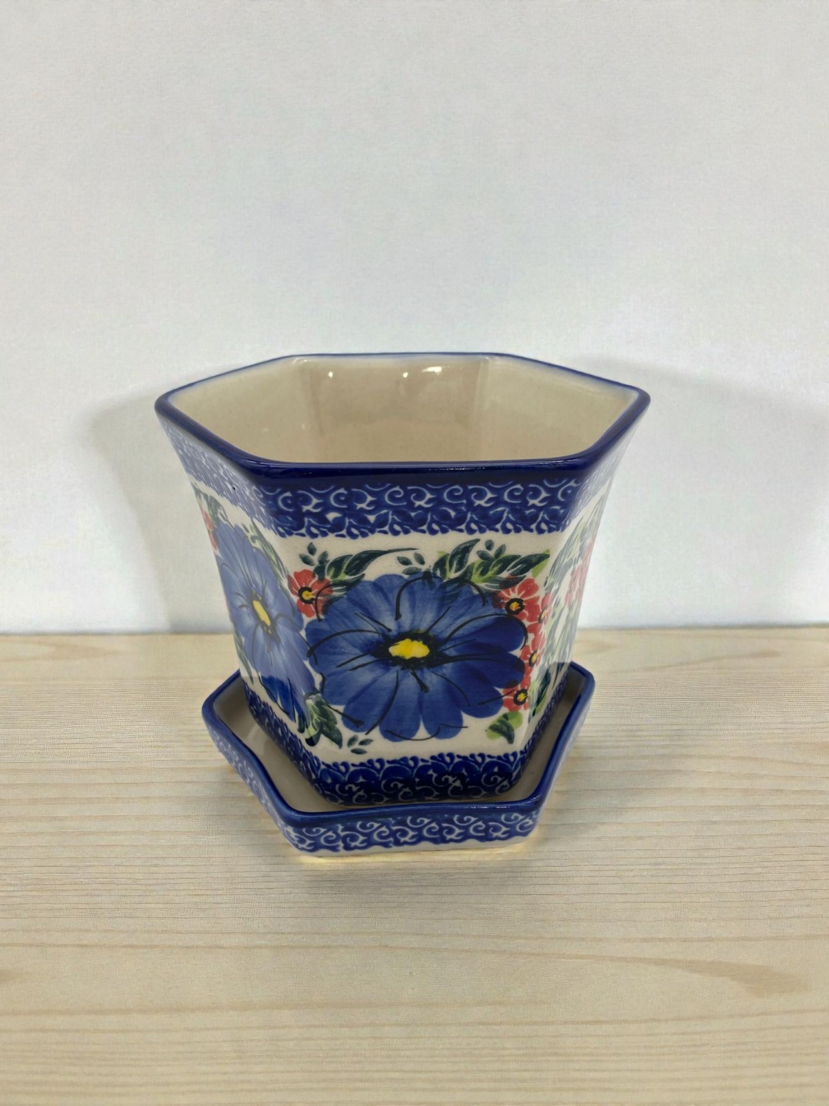 Doniczka mała Nd. K44- Ceramika Bolesławiecka AC