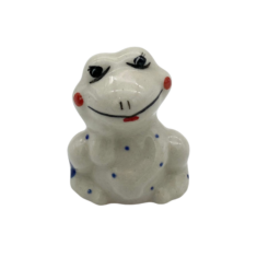 Figurka żabka Nd. K1- Ceramika Bolesławiecka AC KLASYCZNA (Produkt pod zamówienie- 2tyg.)