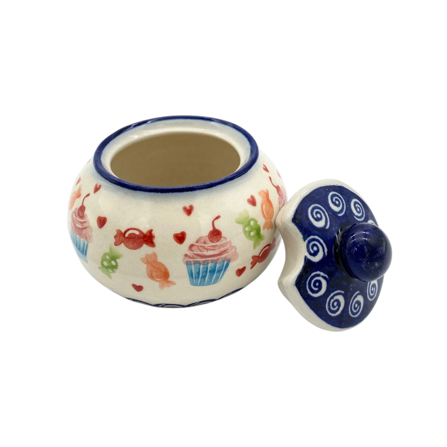 Cukiernica 300ml Nd. B4- Ceramika Bolesławiecka AC MUFFINY - obrazek 3