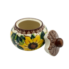 Cukiernica 300ml Nd. T20- Ceramika Bolesławiecka AC SŁONECZNIKI (Produkt pod zamówienie - 2tyg.) - 2