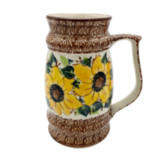 Kufel 900ml Nd. T20- Ceramika Bolesławiecka AC SŁONECZNIKI