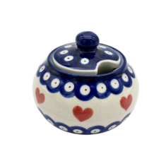 Cukiernica 300ml Nd. S1- Ceramika Bolesławiecka AC SERCA