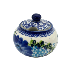 Cukiernica 300ml Nd. E76- Ceramika Bolesławiecka AC KWIATY