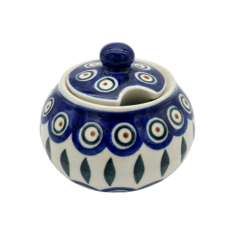 Cukiernica 300ml Nd. K3- Ceramika Bolesławiecka AC PAWIE OKO