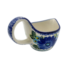 Naleśnikarka 400ml Nd. K42- Ceramika Bolesławiecka AC KWIATY - 2