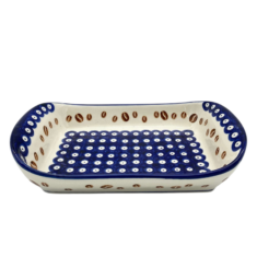 Półmisek łódka nr. 3 Nd. K4- Ceramika Bolesławiecka AC KAWA