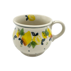 Kubek beczka 400ml Nd. C1- Ceramika Bolesławiecka AC CYTRYNY