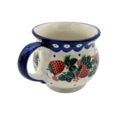 Kubek beczka 400ml Nd. T1- Ceramika Bolesławiecka AC TRUSKAWKI (Produkt pod zamówienie- 2tyg.) - 3